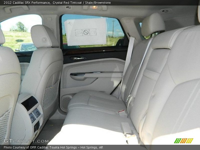 Crystal Red Tintcoat / Shale/Brownstone 2012 Cadillac SRX Performance