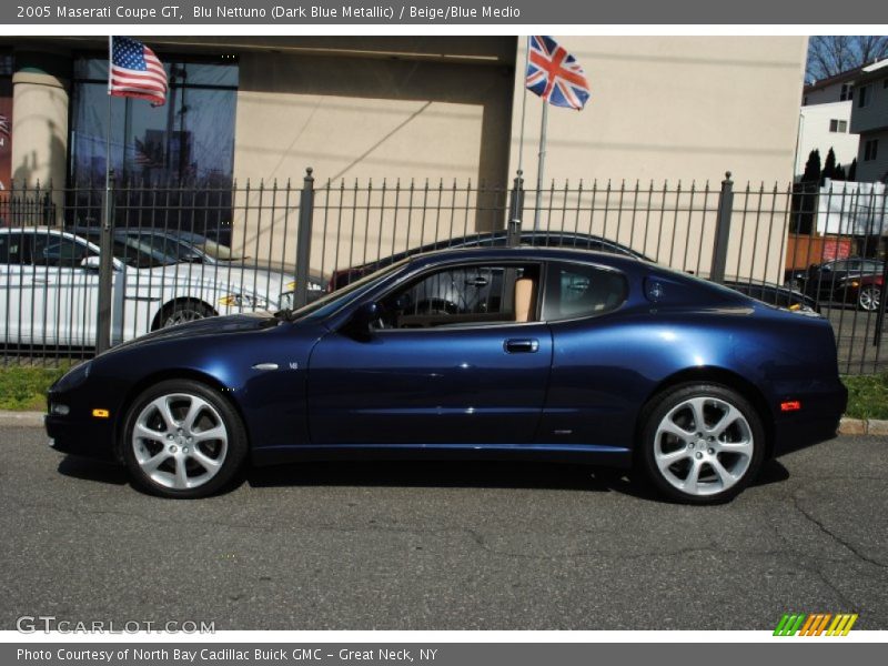 Blu Nettuno (Dark Blue Metallic) / Beige/Blue Medio 2005 Maserati Coupe GT