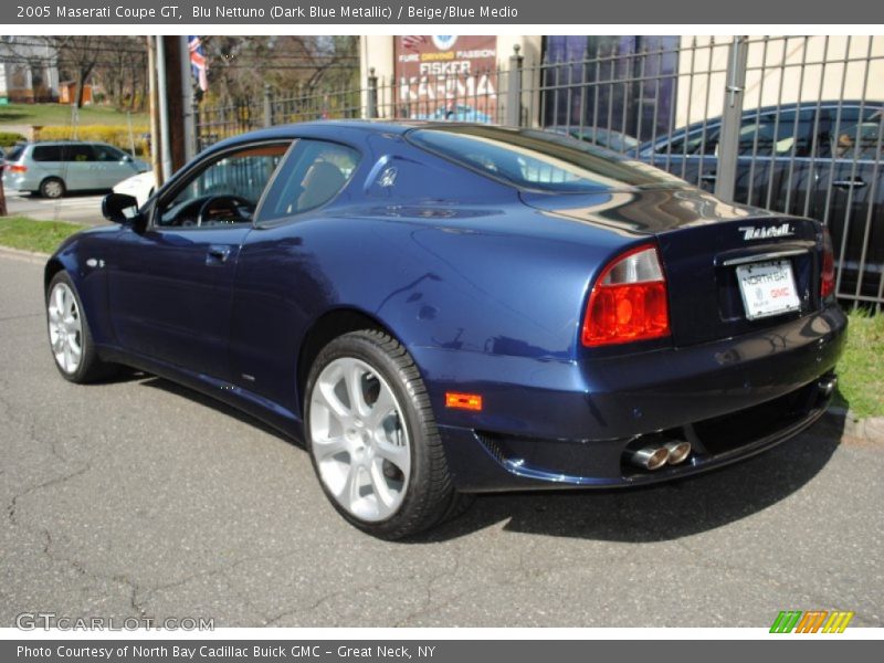Blu Nettuno (Dark Blue Metallic) / Beige/Blue Medio 2005 Maserati Coupe GT