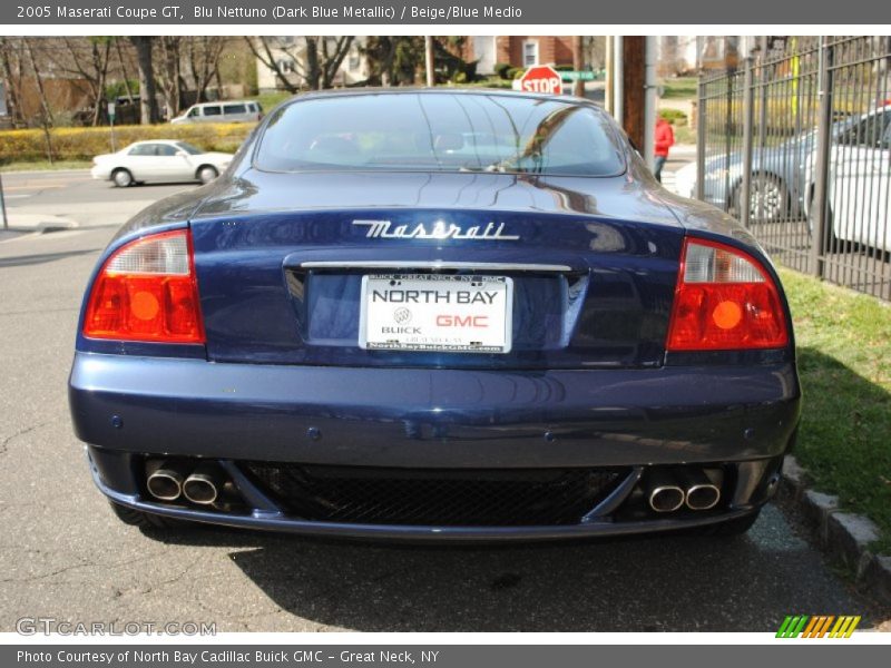 Blu Nettuno (Dark Blue Metallic) / Beige/Blue Medio 2005 Maserati Coupe GT