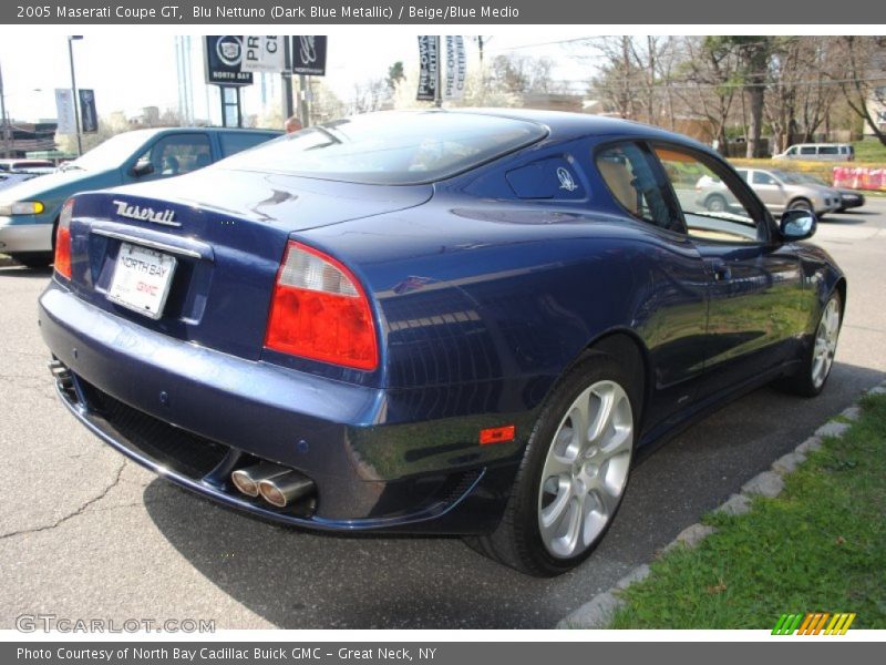 Blu Nettuno (Dark Blue Metallic) / Beige/Blue Medio 2005 Maserati Coupe GT