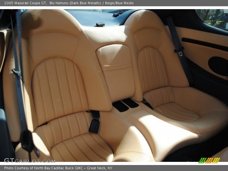 Blu Nettuno (Dark Blue Metallic) / Beige/Blue Medio 2005 Maserati Coupe GT
