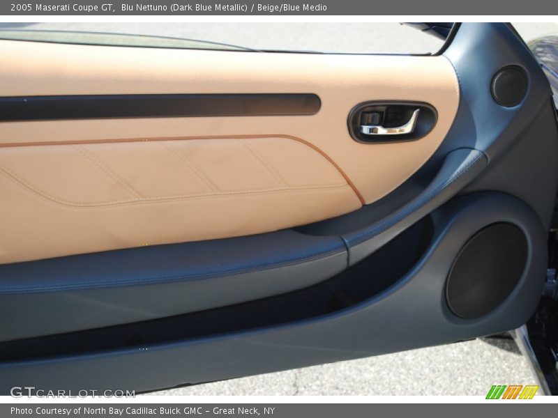 Blu Nettuno (Dark Blue Metallic) / Beige/Blue Medio 2005 Maserati Coupe GT