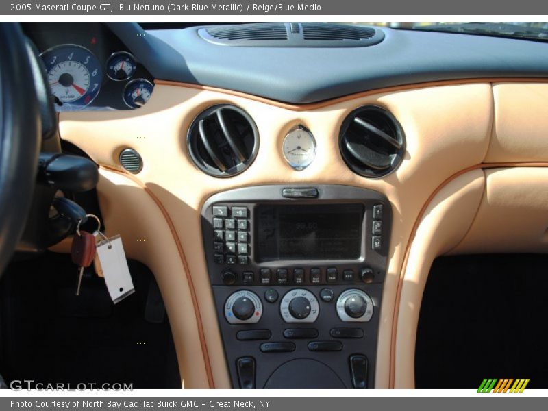 Blu Nettuno (Dark Blue Metallic) / Beige/Blue Medio 2005 Maserati Coupe GT