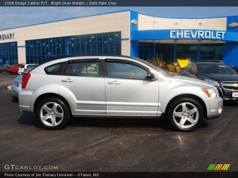 Bright Silver Metallic / Dark Slate Gray 2008 Dodge Caliber R/T