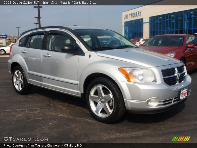 Bright Silver Metallic / Dark Slate Gray 2008 Dodge Caliber R/T