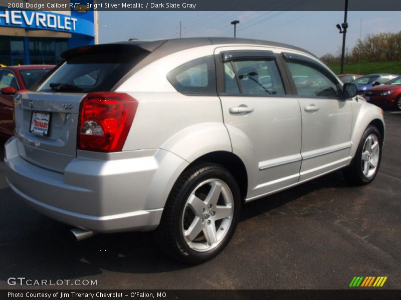 Bright Silver Metallic / Dark Slate Gray 2008 Dodge Caliber R/T
