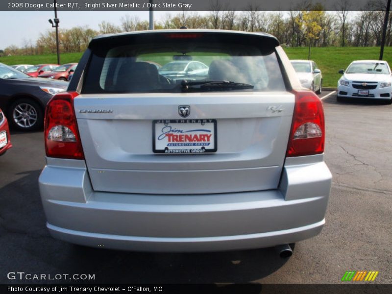 Bright Silver Metallic / Dark Slate Gray 2008 Dodge Caliber R/T