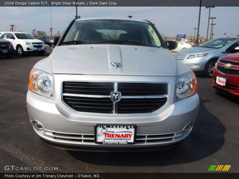 Bright Silver Metallic / Dark Slate Gray 2008 Dodge Caliber R/T