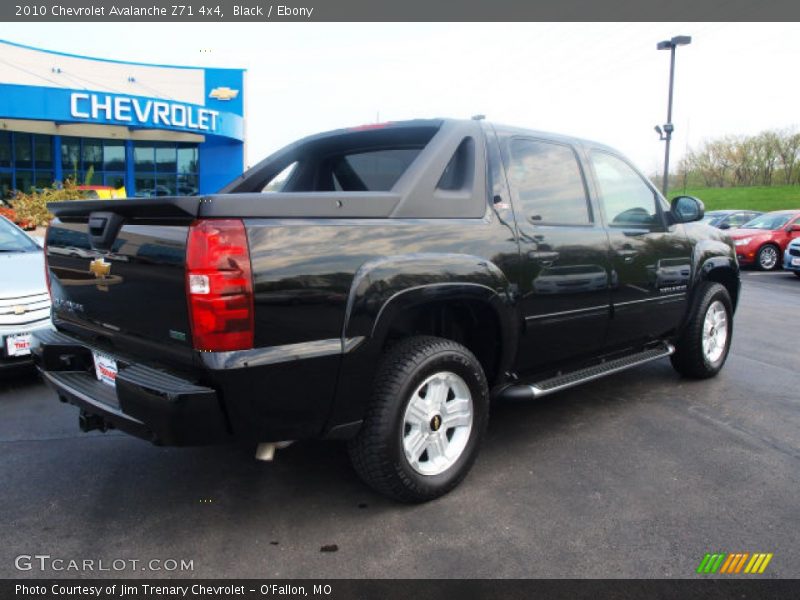 Black / Ebony 2010 Chevrolet Avalanche Z71 4x4