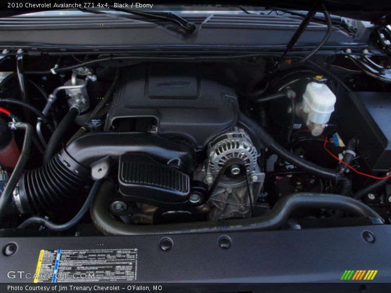 Black / Ebony 2010 Chevrolet Avalanche Z71 4x4