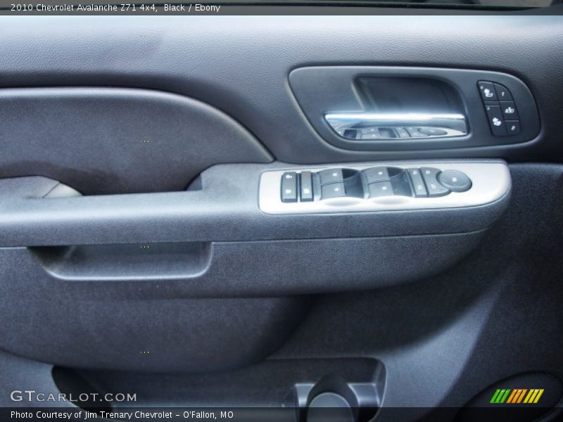 Black / Ebony 2010 Chevrolet Avalanche Z71 4x4