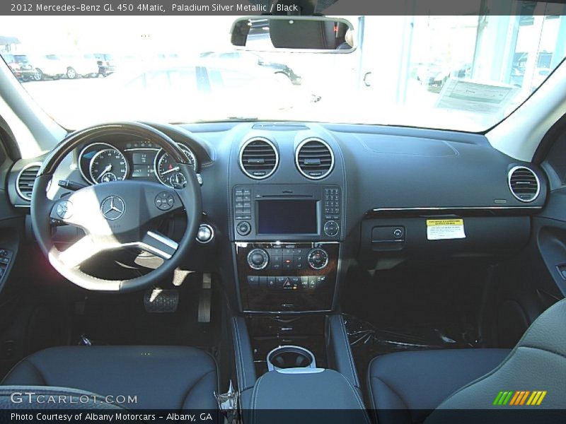 Paladium Silver Metallic / Black 2012 Mercedes-Benz GL 450 4Matic
