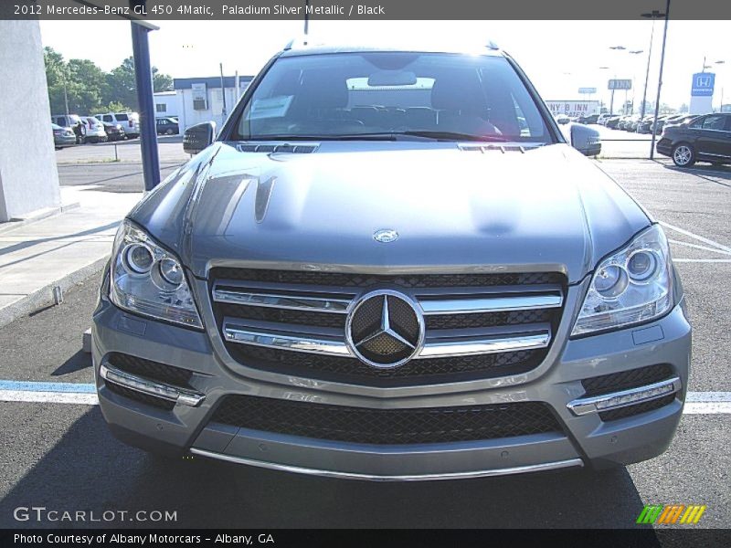 Paladium Silver Metallic / Black 2012 Mercedes-Benz GL 450 4Matic