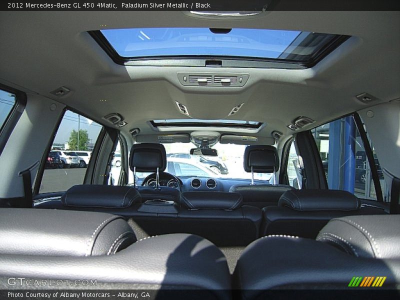 Paladium Silver Metallic / Black 2012 Mercedes-Benz GL 450 4Matic