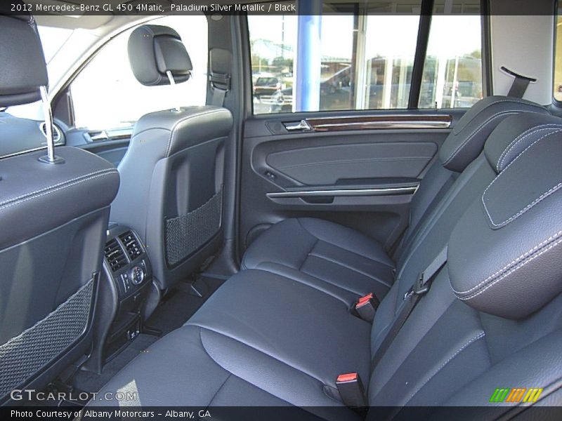 Paladium Silver Metallic / Black 2012 Mercedes-Benz GL 450 4Matic