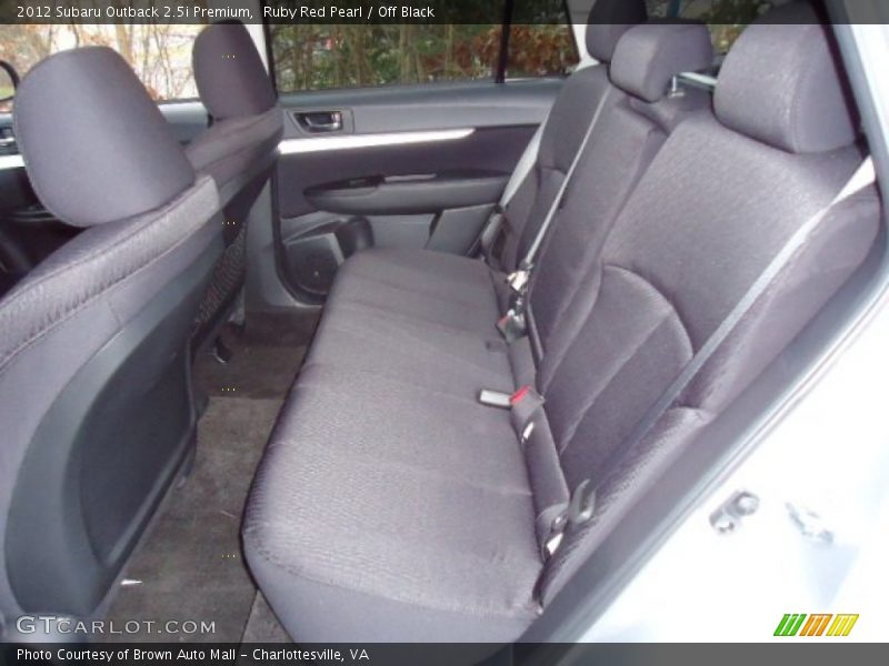 Ruby Red Pearl / Off Black 2012 Subaru Outback 2.5i Premium