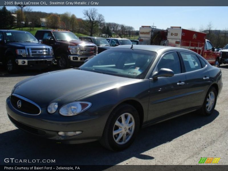 Steelmist Gray Metallic / Gray 2005 Buick LaCrosse CXL