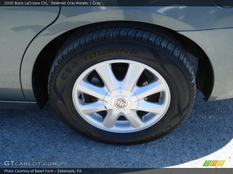 Steelmist Gray Metallic / Gray 2005 Buick LaCrosse CXL