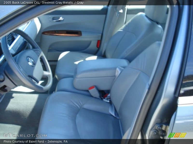 Steelmist Gray Metallic / Gray 2005 Buick LaCrosse CXL