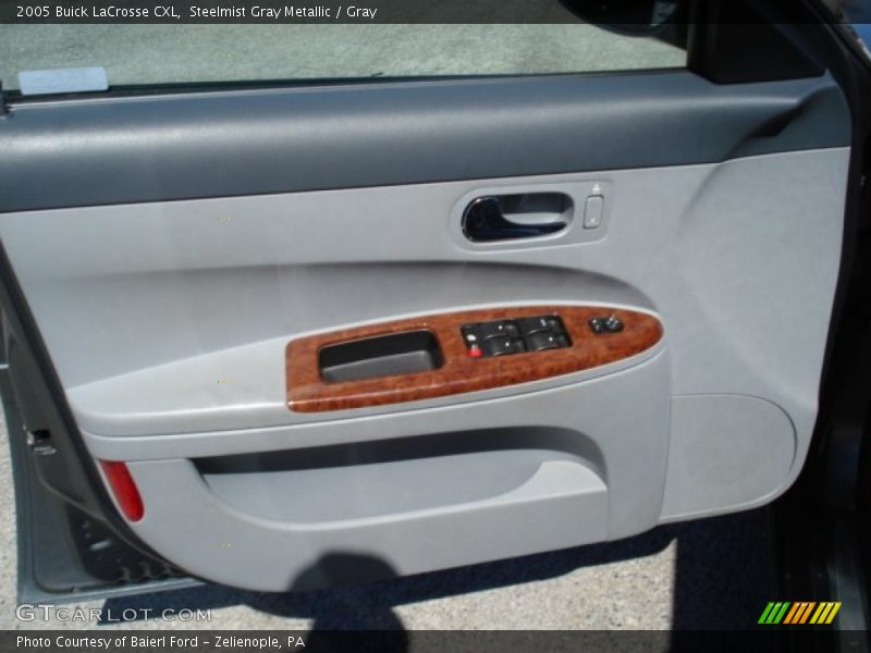 Steelmist Gray Metallic / Gray 2005 Buick LaCrosse CXL