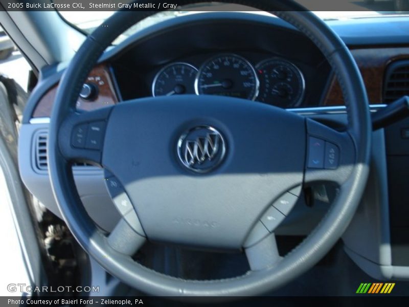 Steelmist Gray Metallic / Gray 2005 Buick LaCrosse CXL