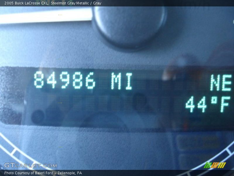 Steelmist Gray Metallic / Gray 2005 Buick LaCrosse CXL