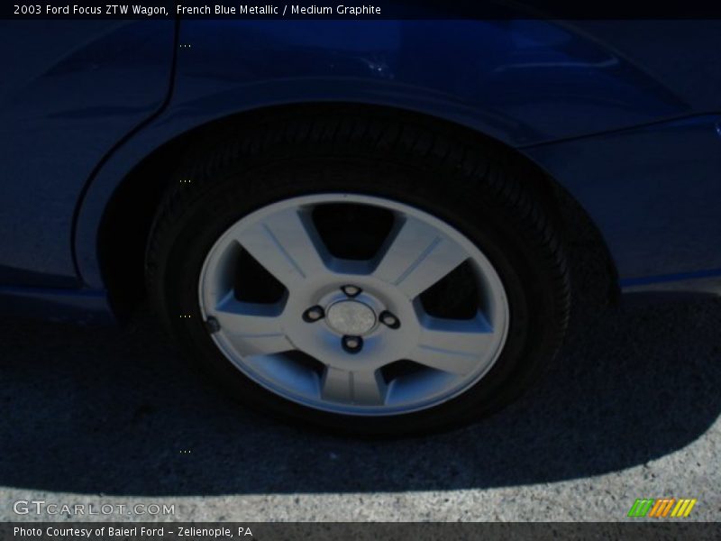 French Blue Metallic / Medium Graphite 2003 Ford Focus ZTW Wagon