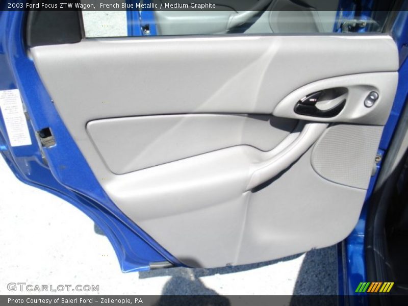 French Blue Metallic / Medium Graphite 2003 Ford Focus ZTW Wagon