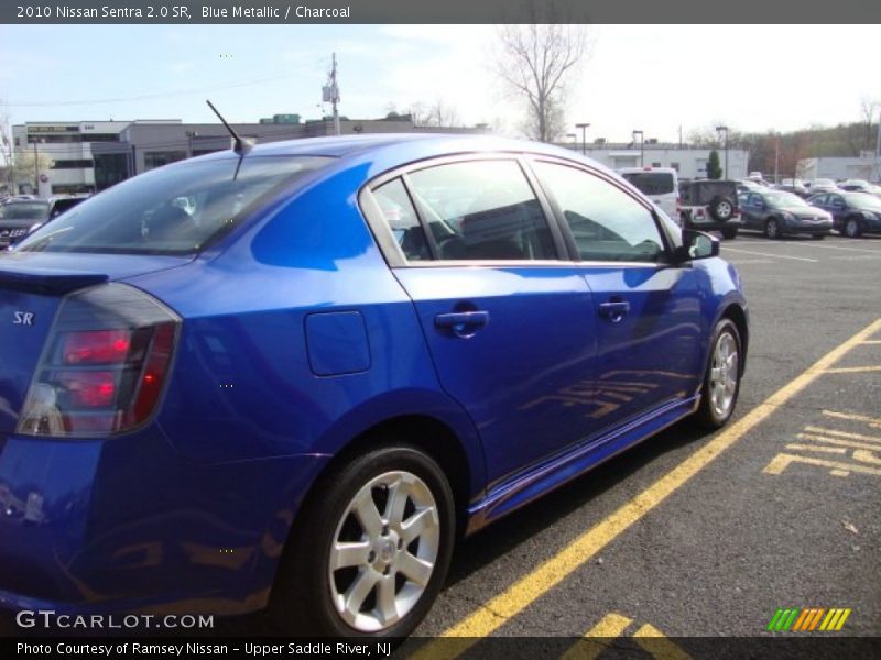 Blue Metallic / Charcoal 2010 Nissan Sentra 2.0 SR