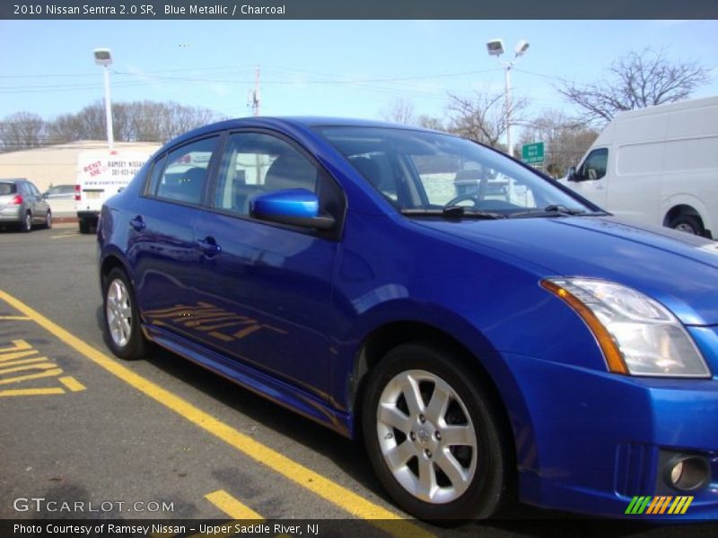 Blue Metallic / Charcoal 2010 Nissan Sentra 2.0 SR