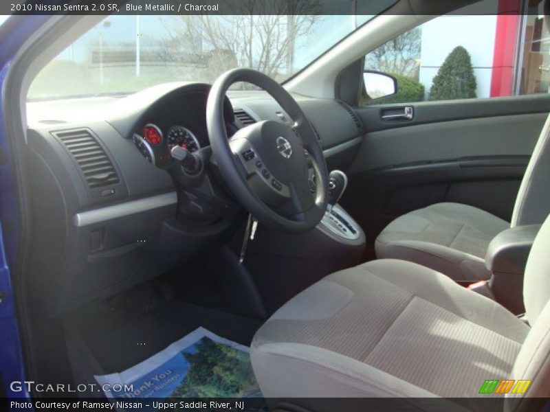 Blue Metallic / Charcoal 2010 Nissan Sentra 2.0 SR