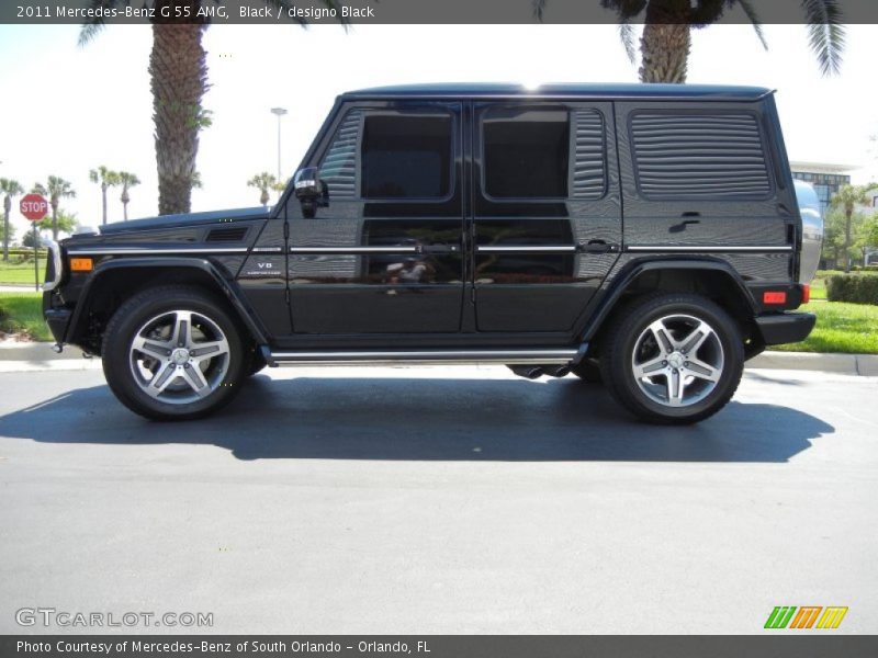 Black / designo Black 2011 Mercedes-Benz G 55 AMG