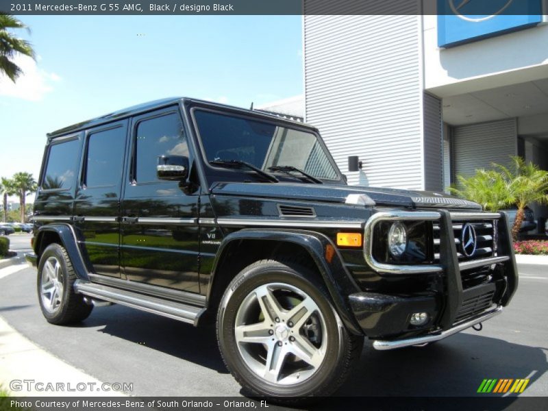 Front 3/4 View of 2011 G 55 AMG