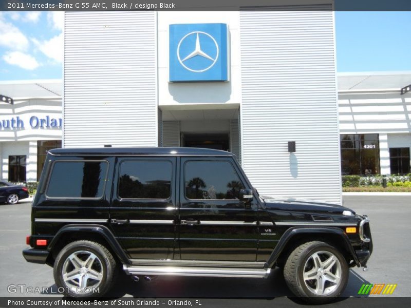 Black / designo Black 2011 Mercedes-Benz G 55 AMG