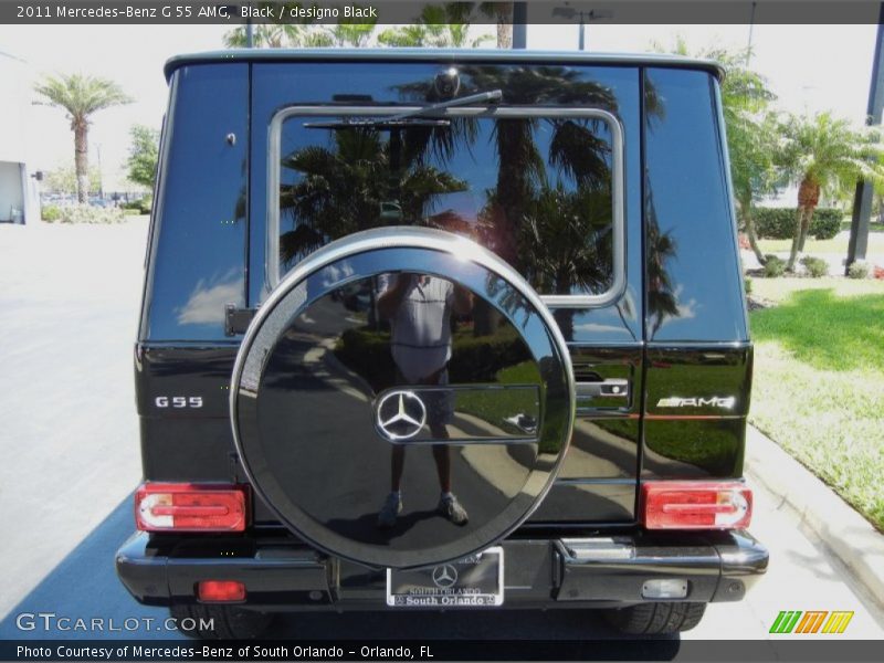 Black / designo Black 2011 Mercedes-Benz G 55 AMG