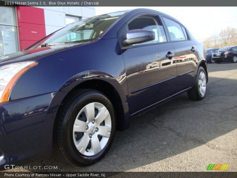 Blue Onyx Metallic / Charcoal 2010 Nissan Sentra 2.0