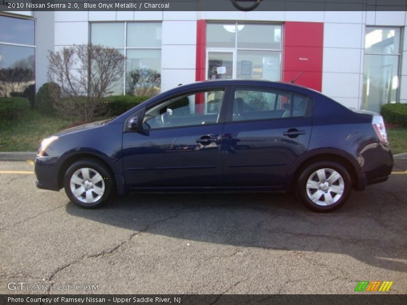 Blue Onyx Metallic / Charcoal 2010 Nissan Sentra 2.0