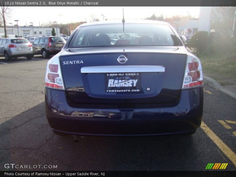 Blue Onyx Metallic / Charcoal 2010 Nissan Sentra 2.0