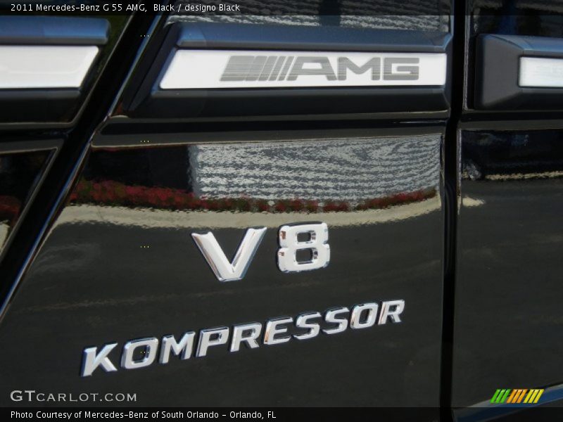 Black / designo Black 2011 Mercedes-Benz G 55 AMG