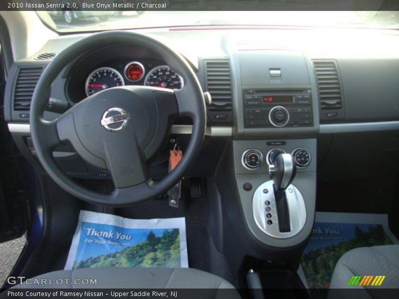 Blue Onyx Metallic / Charcoal 2010 Nissan Sentra 2.0