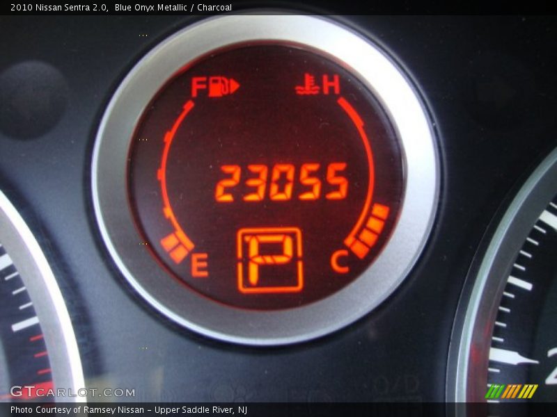 Blue Onyx Metallic / Charcoal 2010 Nissan Sentra 2.0