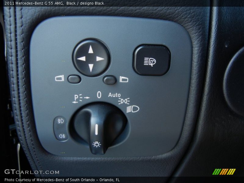 Controls of 2011 G 55 AMG