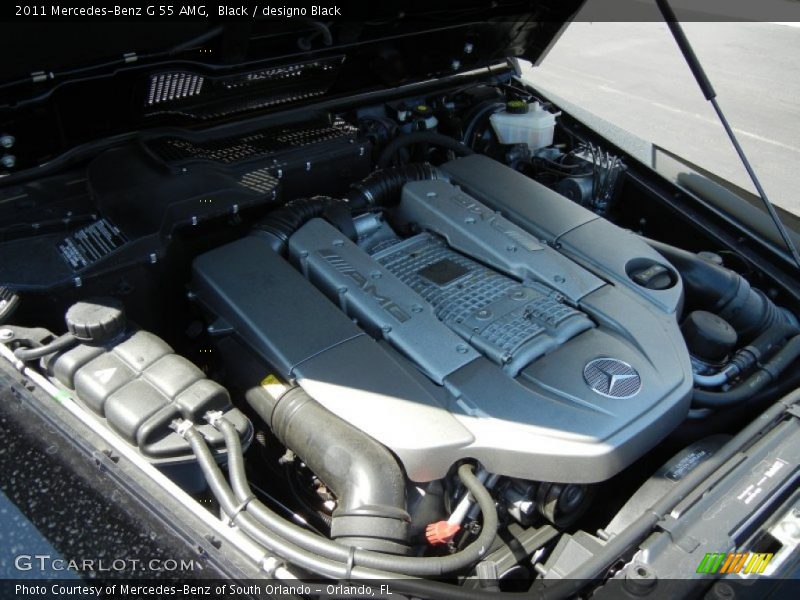  2011 G 55 AMG Engine - 5.5 Liter AMG Supercharged SOHC 32-Valve V8