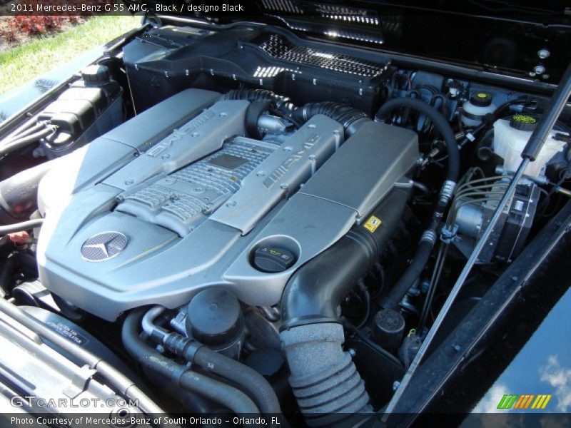  2011 G 55 AMG Engine - 5.5 Liter AMG Supercharged SOHC 32-Valve V8
