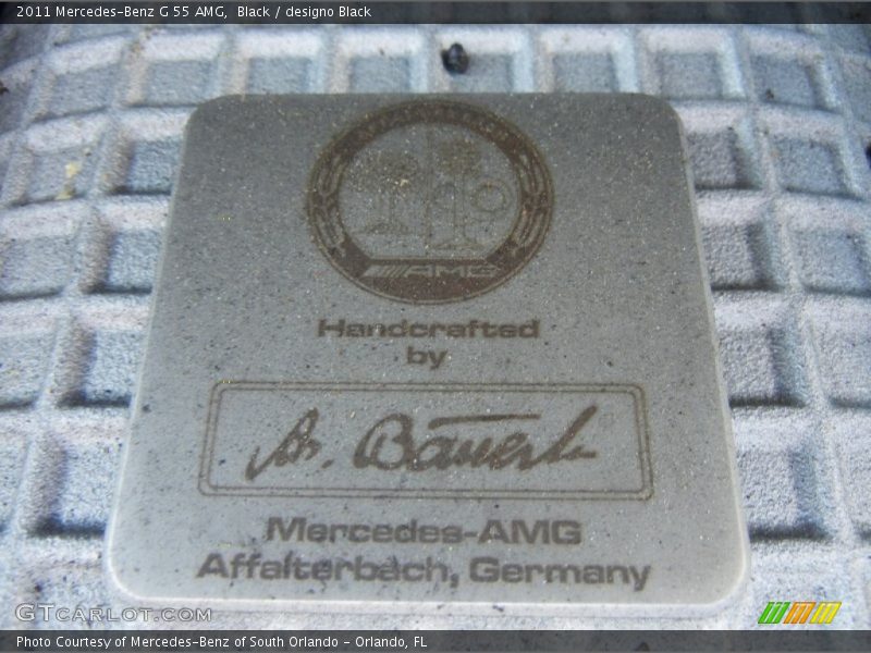 2011 G 55 AMG Logo