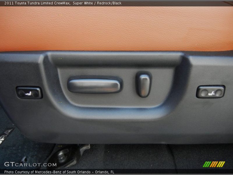 Front Seat of 2011 Tundra Limited CrewMax