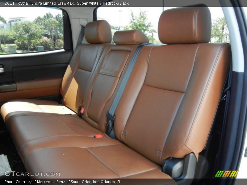Rear Seat of 2011 Tundra Limited CrewMax