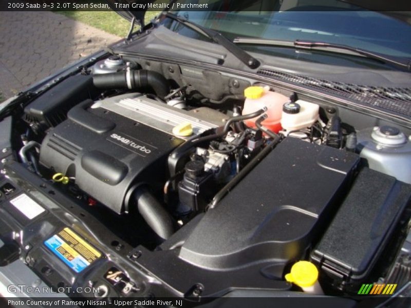 Titan Gray Metallic / Parchment 2009 Saab 9-3 2.0T Sport Sedan
