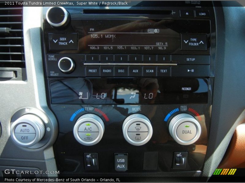 Controls of 2011 Tundra Limited CrewMax